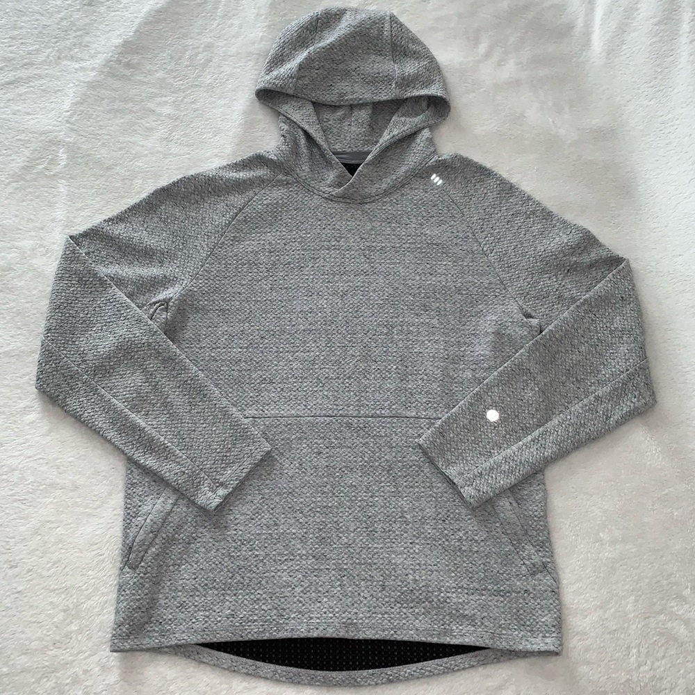Lululemon At Ease Hoodie Gray Size Medium